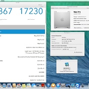 Zrzut ekranu 2014-04-14 o 19.16.58  Najnowszy benchmark Geekbench 3.1.5 . MacStorm II Pro z procesorem i7-4770K @4.3 GHz i 32 GB pamięci.